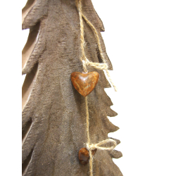 Choinka drewniana ART SQUAD 63cm brązowa